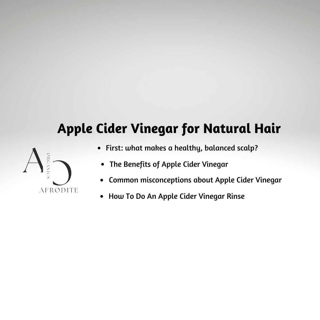 Apple Cider Vinegar for Natural Hair