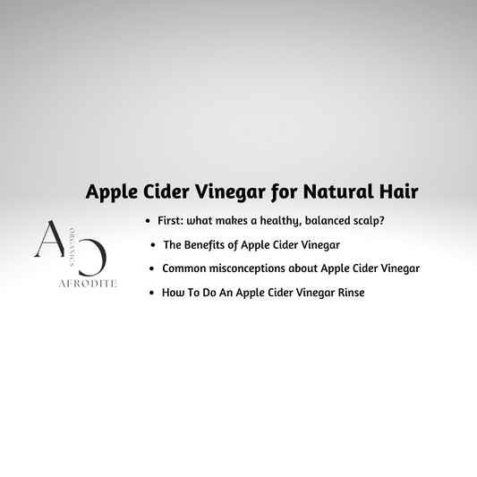 Apple Cider Vinegar for Natural Hair