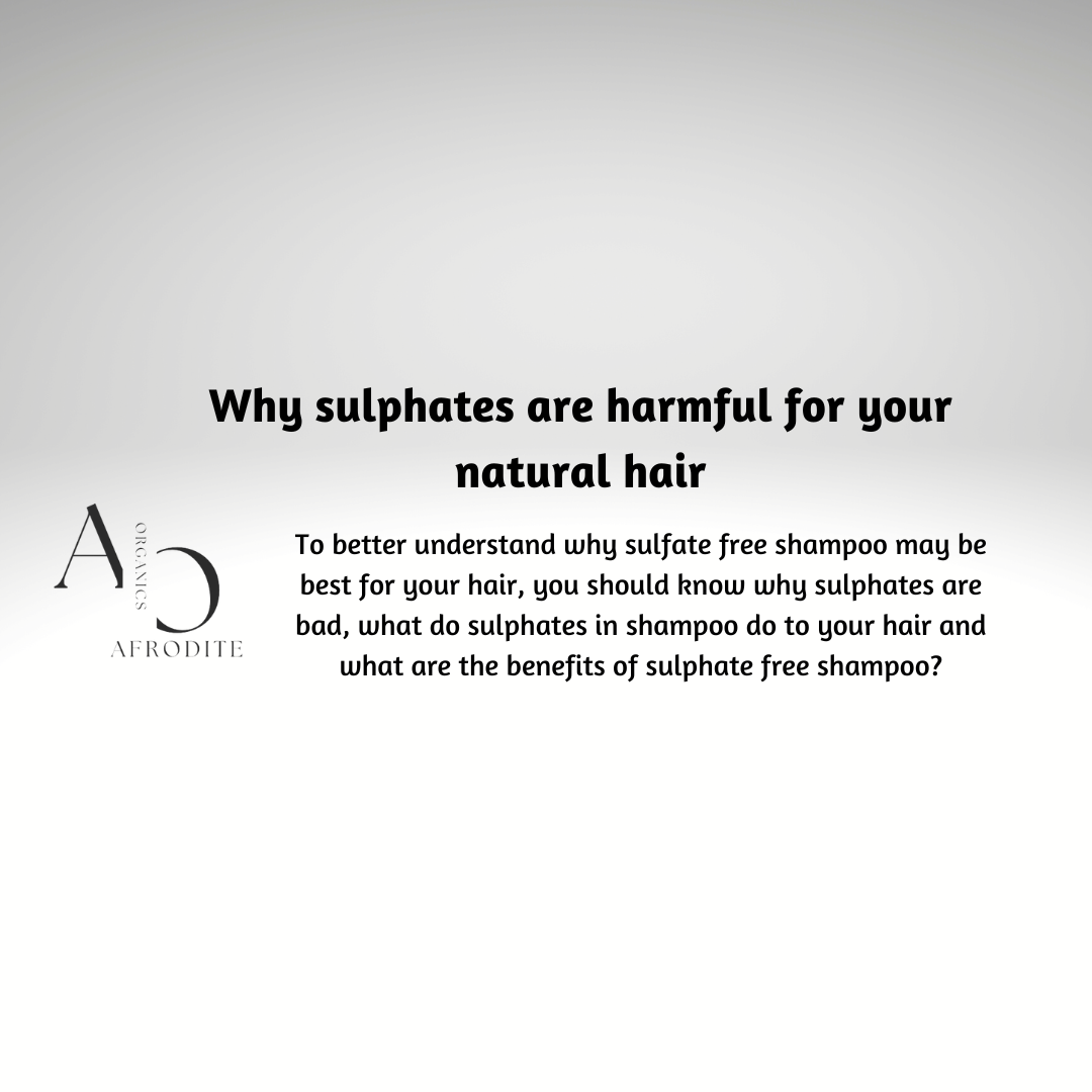 Why sulphates are harmful for your natural hair